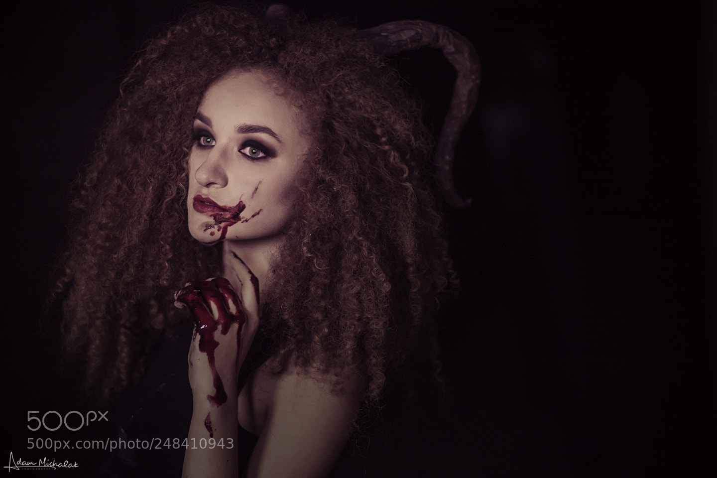 Nikon D7100 sample photo. Woman blood photography