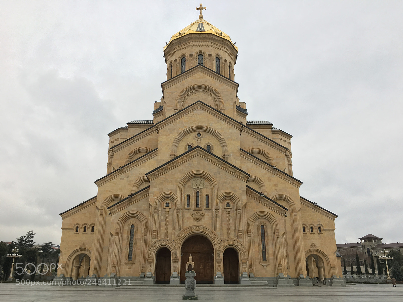 Apple iPhone 6s sample photo. Holy trinity cathedral, tbilisi photography