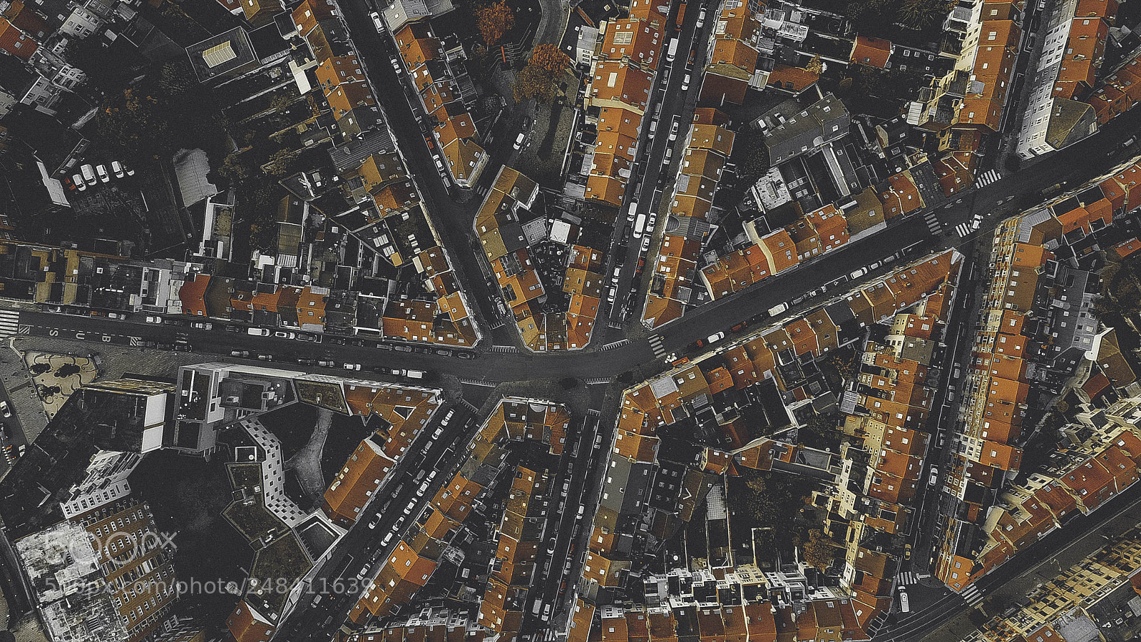 DJI FC220 sample photo. Ixelles photography
