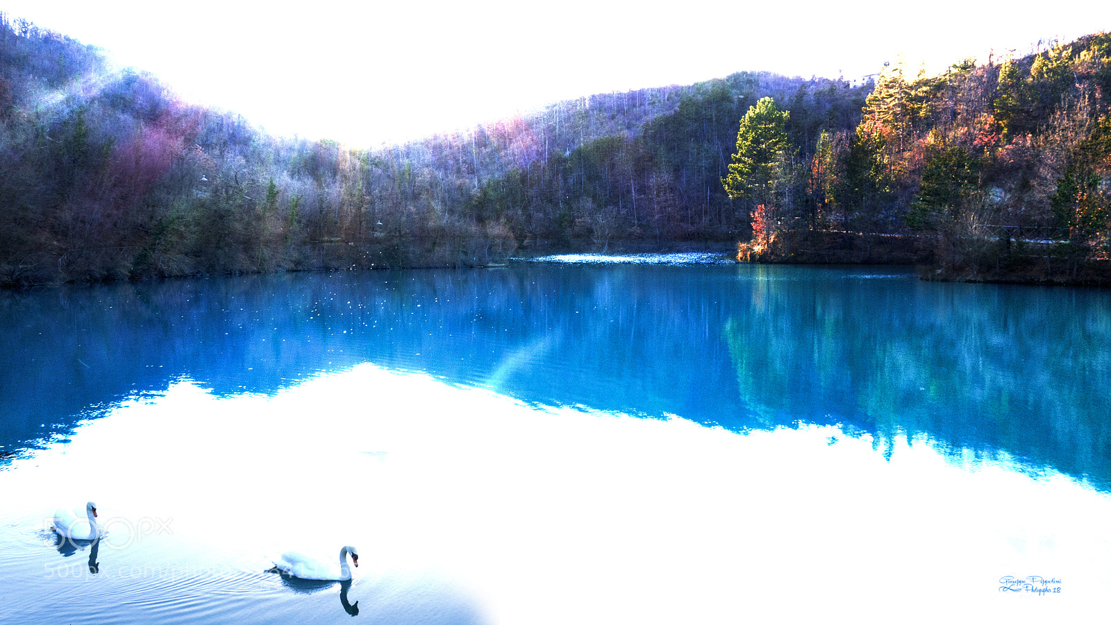 Canon PowerShot G3 X sample photo. The lake photography