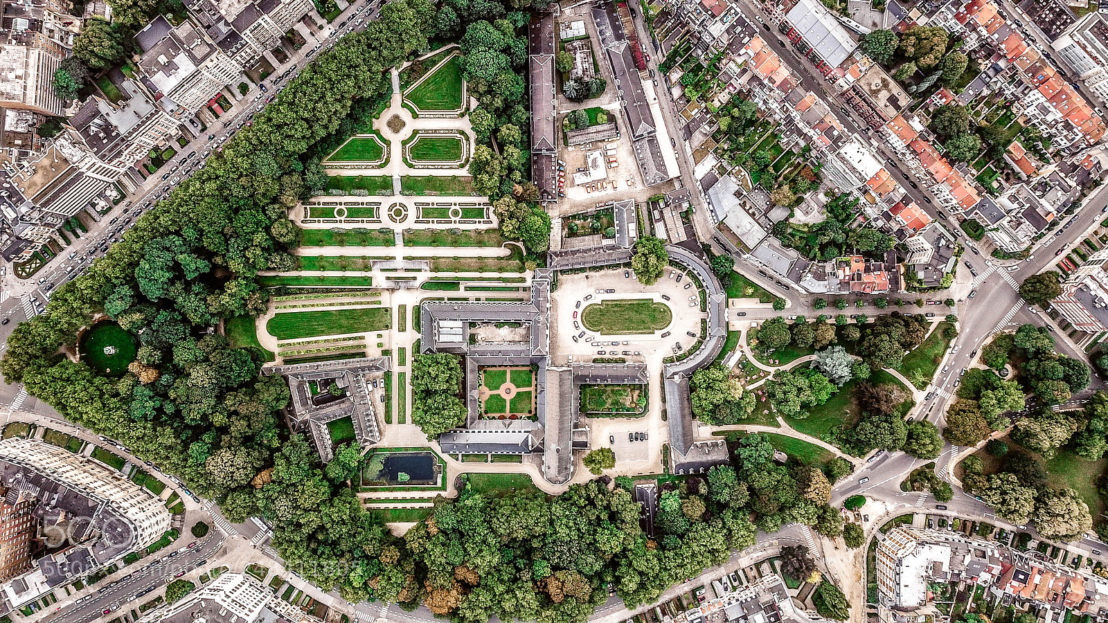 DJI FC220 sample photo. Abbey of the cambre photography
