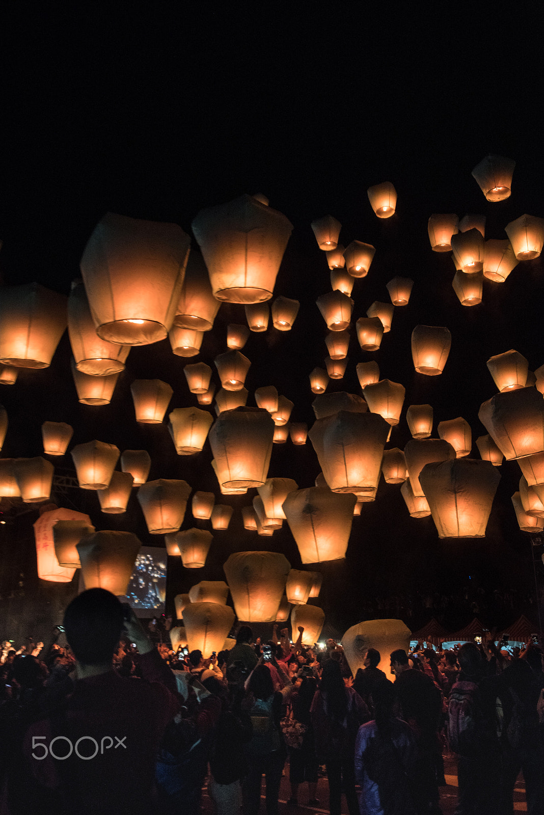 Nikon D810A sample photo. Sky lantern festival 2018 - taiwan photography