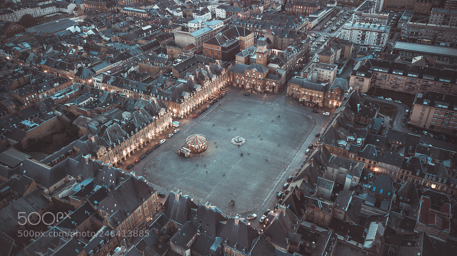 DJI FC220 sample photo. Place ducale photography
