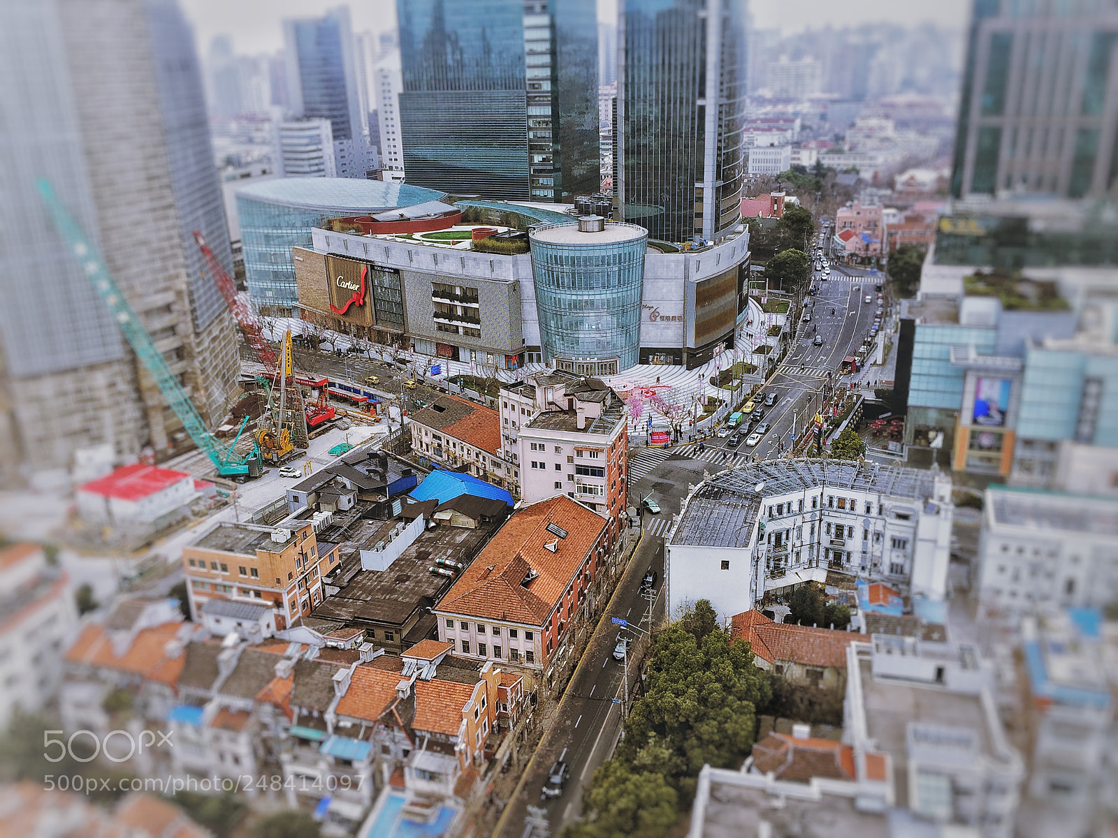 Apple iPhone 6 sample photo. 魔都印象 photography