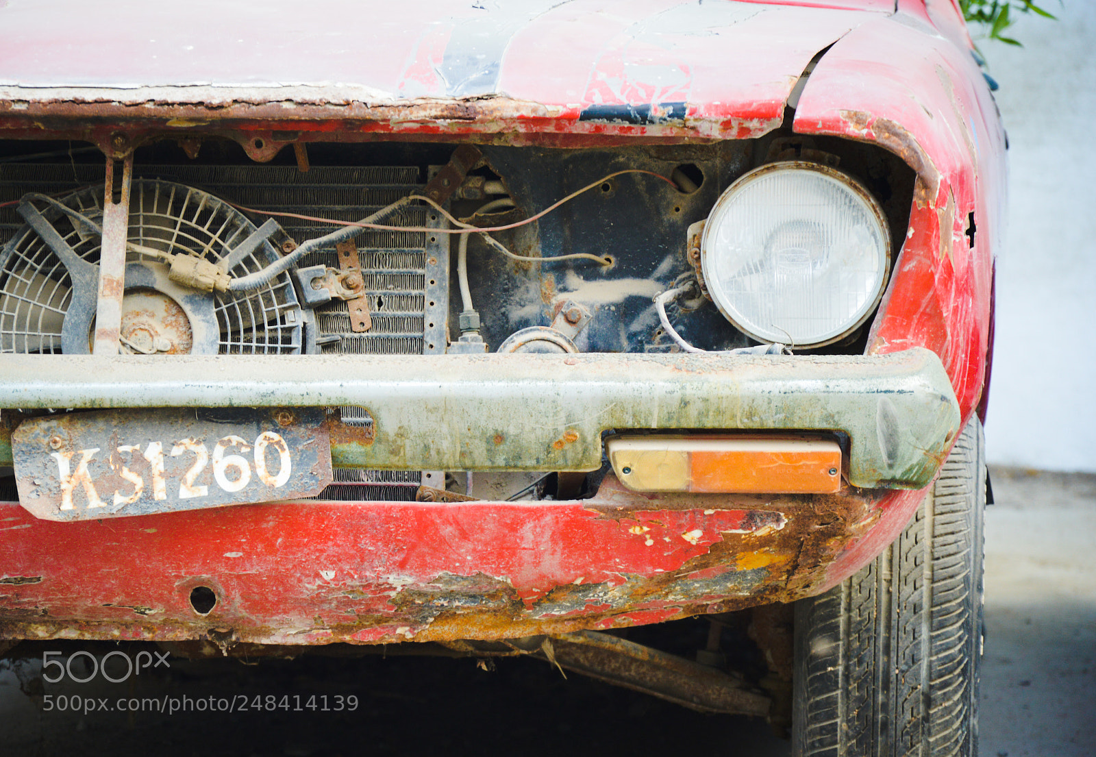 Nikon D3200 sample photo. Headlights photography