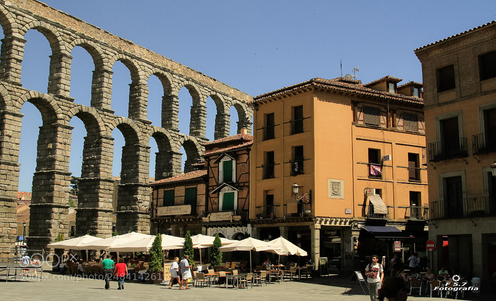Canon EOS 7D sample photo. Aqueduto romano 7 -seg photography