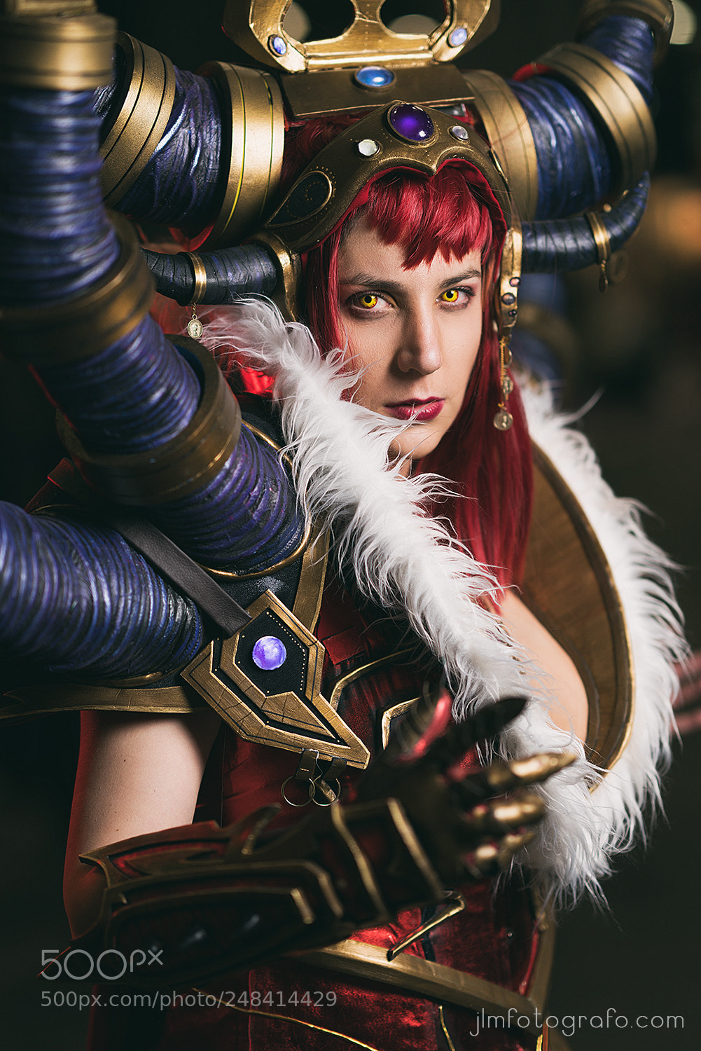 Sony a7R II sample photo. Alextraza wow cosplay photography