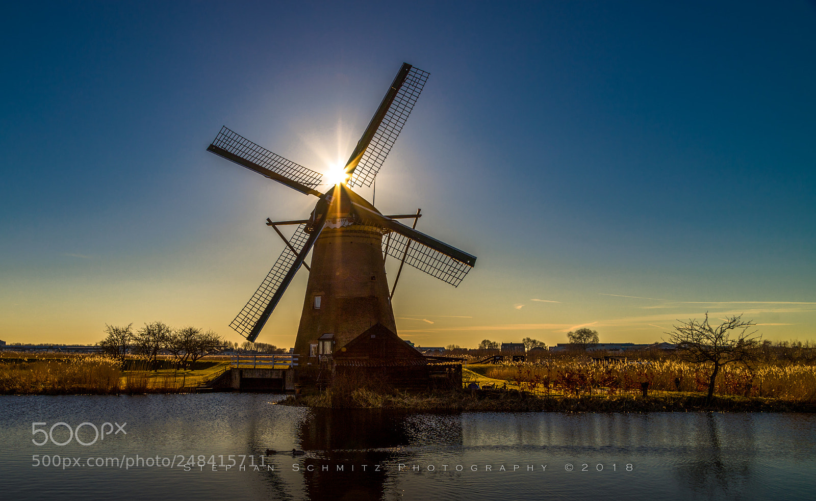 Canon EOS 6D Mark II sample photo. Sunset at kinderdijk photography