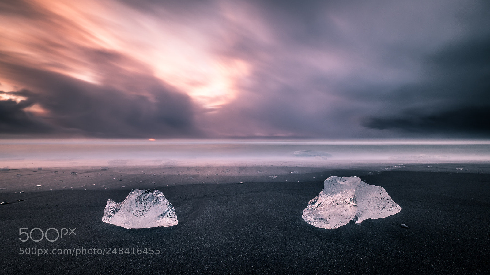 Fujifilm X-Pro2 sample photo. Diamond beach - iceland photography