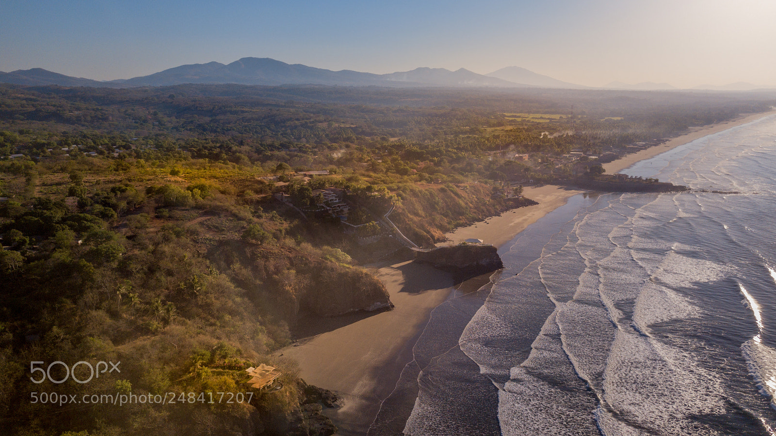 DJI FC220 sample photo. Playa el cuco photography