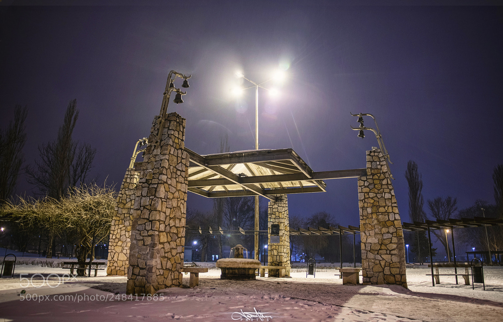 Nikon D5300 sample photo. Fountain photography