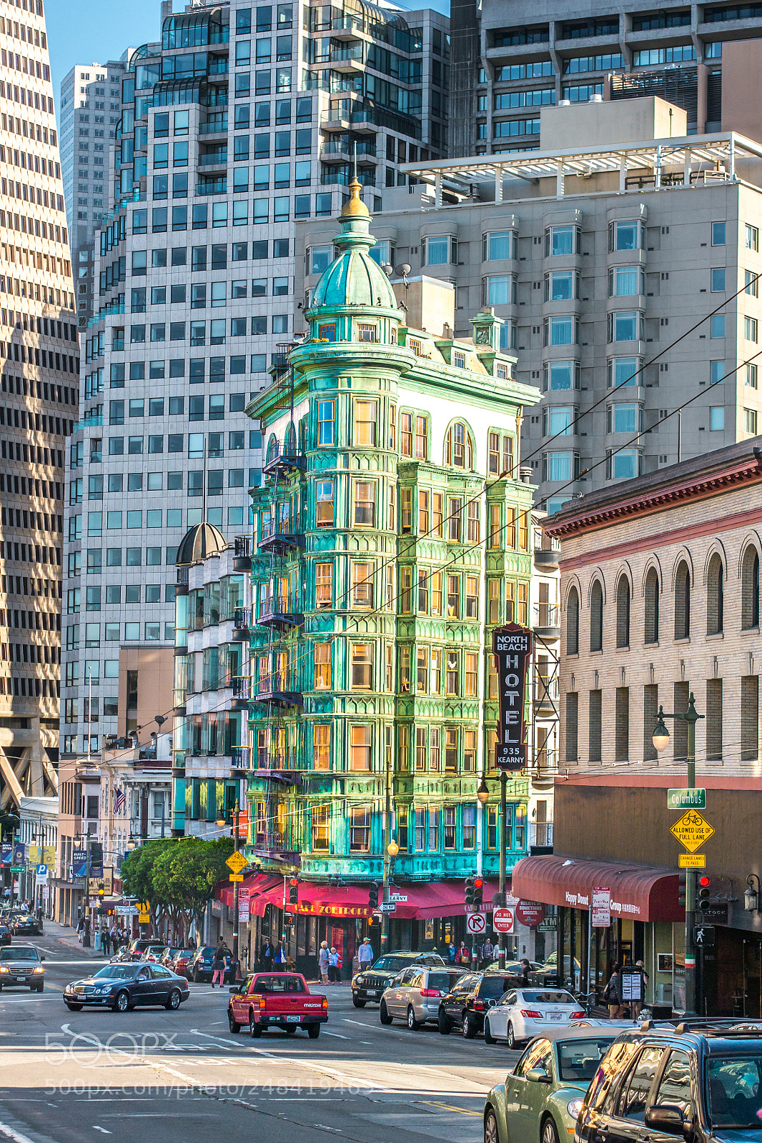 Panasonic Lumix DMC-G5 sample photo. The american zoetrope building photography