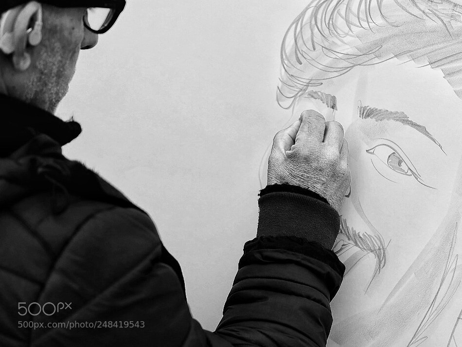 Fujifilm X-T2 sample photo. Comic sketch photography