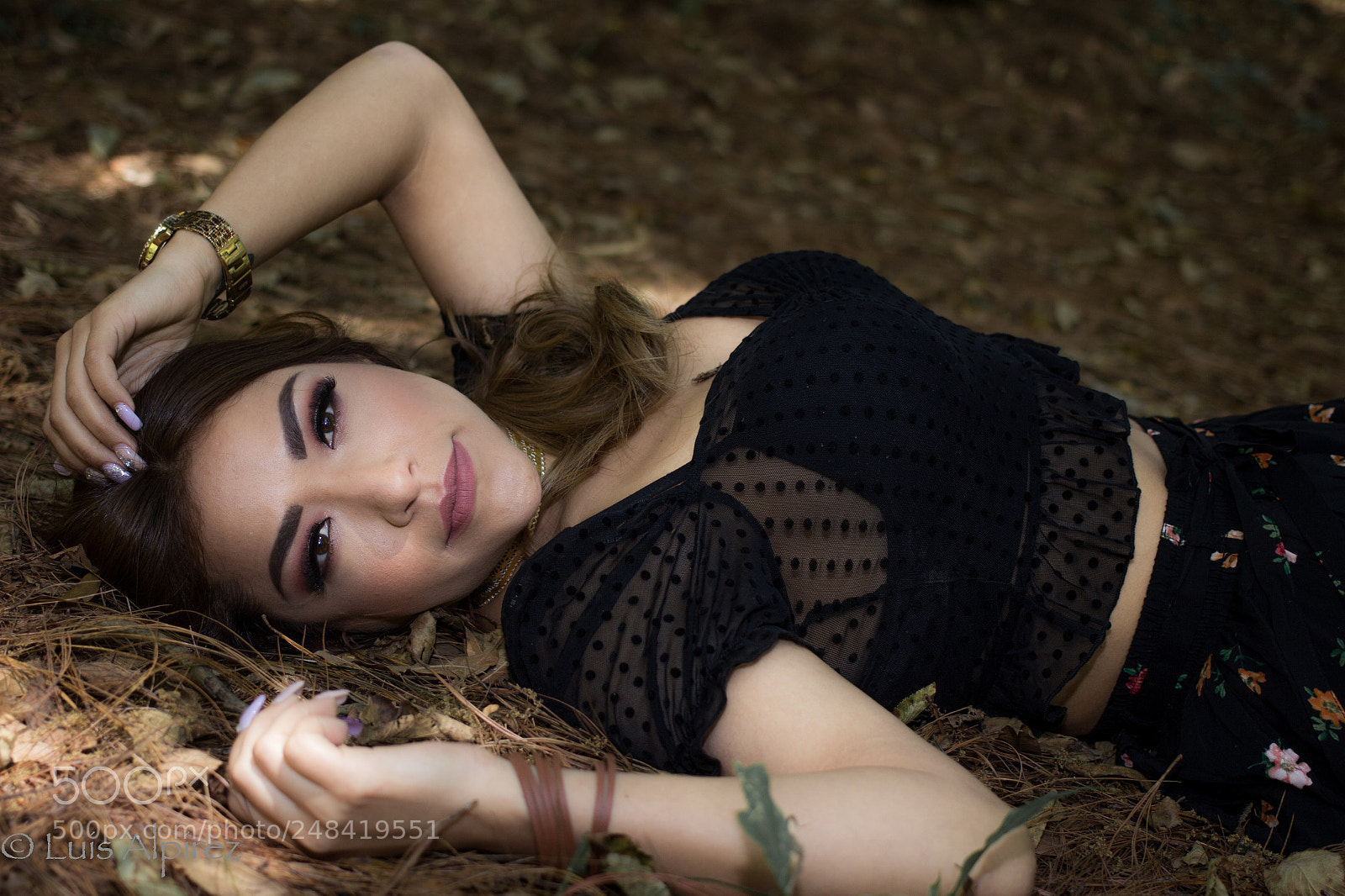 Canon EOS 60D sample photo. Girl on forest photography