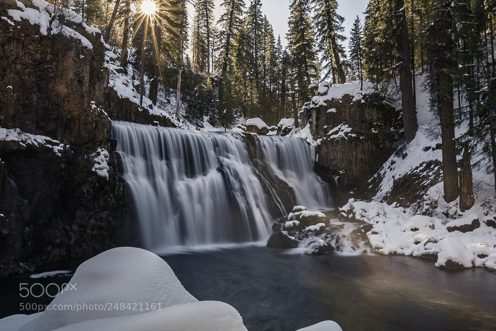 Canon EOS 80D sample photo. Mccloud falls photography