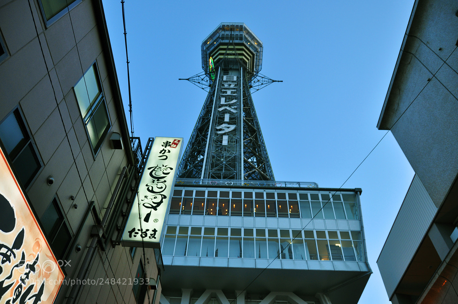 Nikon D5000 sample photo. Shinsekai photography