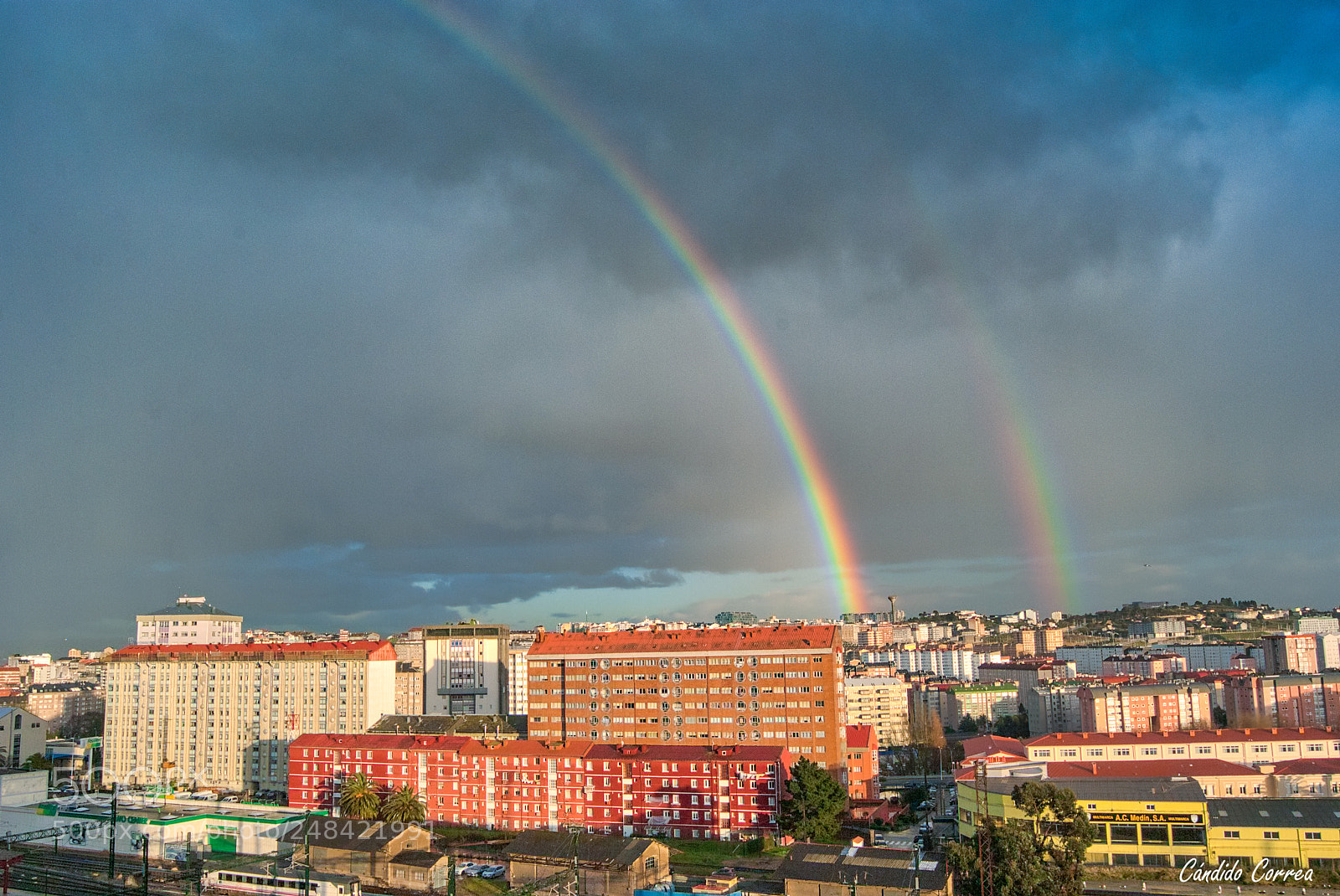 Nikon D3000 sample photo. Arco iris photography