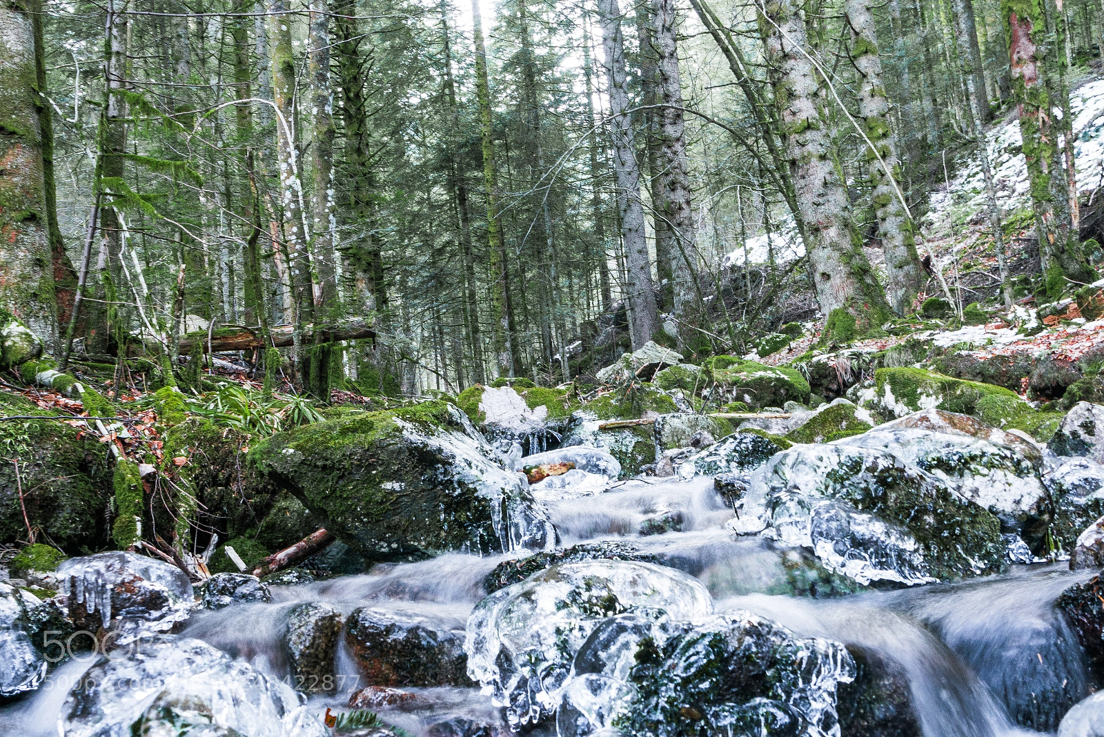 Sony a7R II sample photo. Cold stream photography