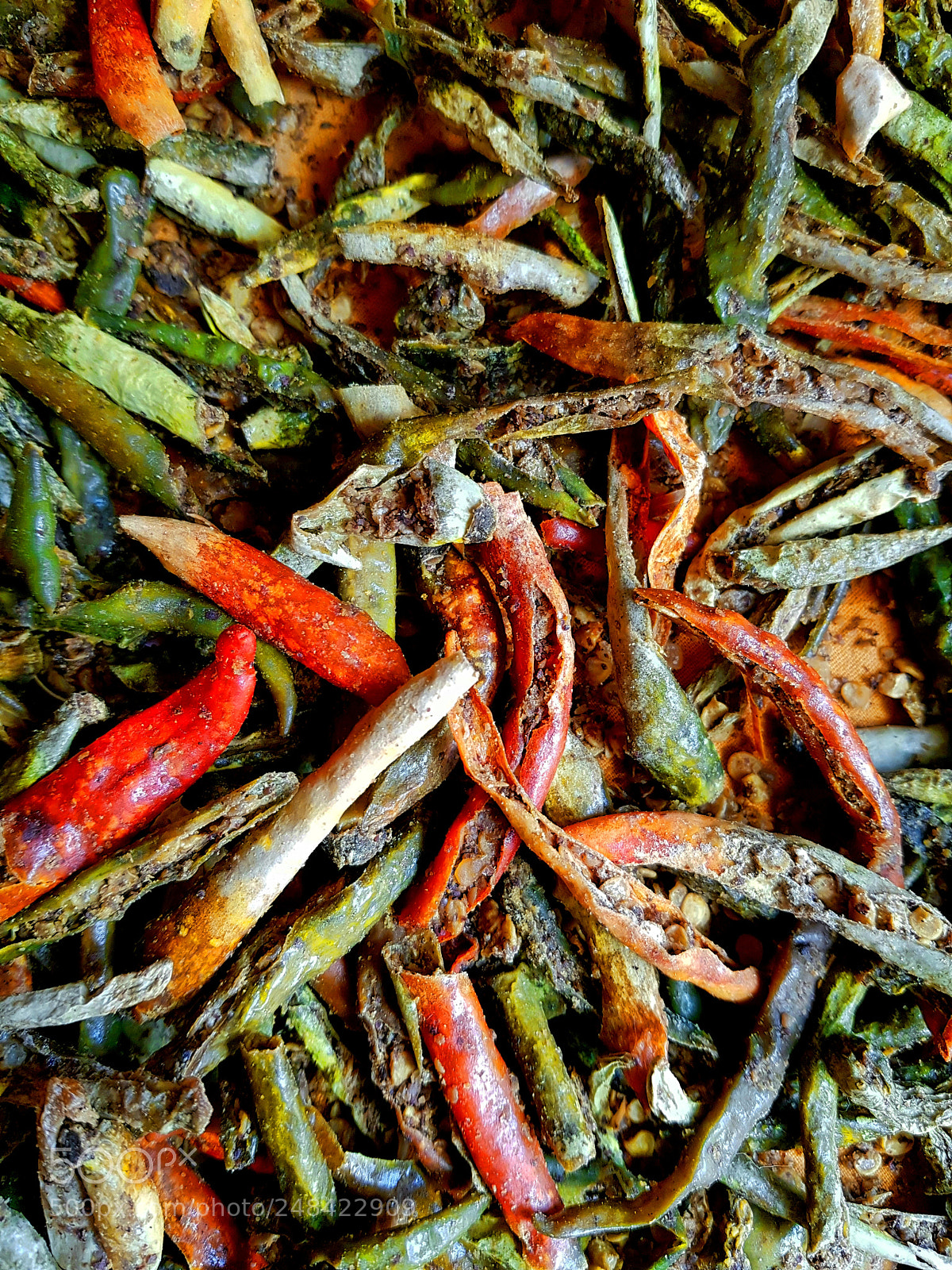Samsung Galaxy S8 sample photo. Home made dry chilli photography