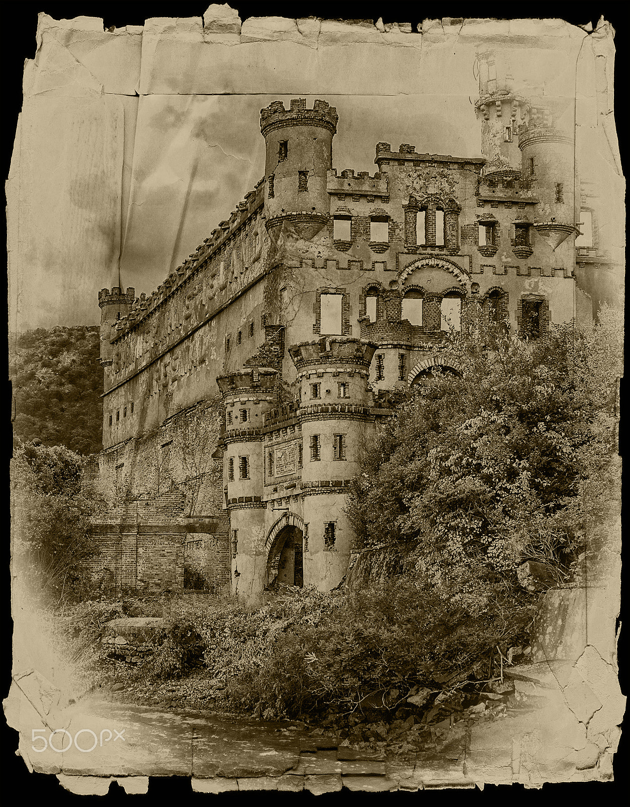 Sigma SD15 sample photo. Bannerman's island castle photography