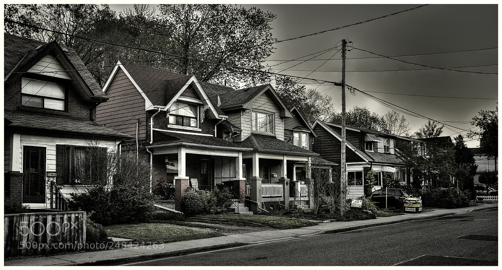 Fujifilm FinePix X100 sample photo. Old neighborhood down the photography