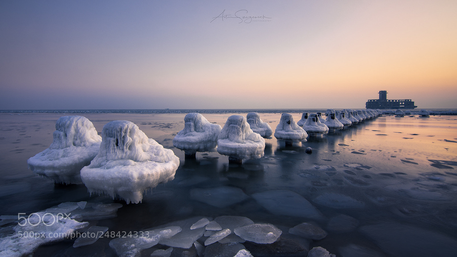 Nikon D7200 sample photo. Frozen baltic photography