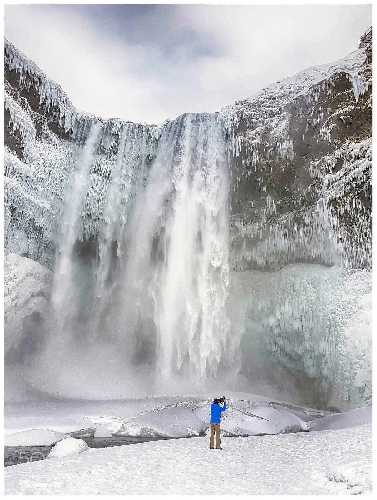 Samsung Galaxy S8 sample photo. Cascade islandaise sk gafoss photography