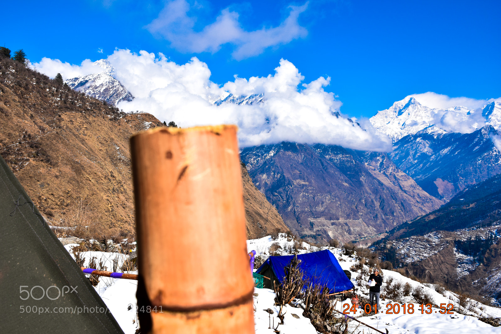 Nikon D5300 sample photo. Bamboo cloud mountain photography