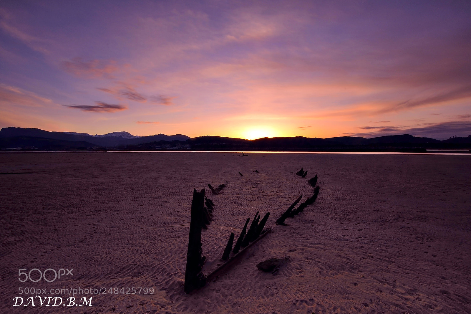 Nikon D7200 sample photo. Titanic....sunset in laredo cantabria photography
