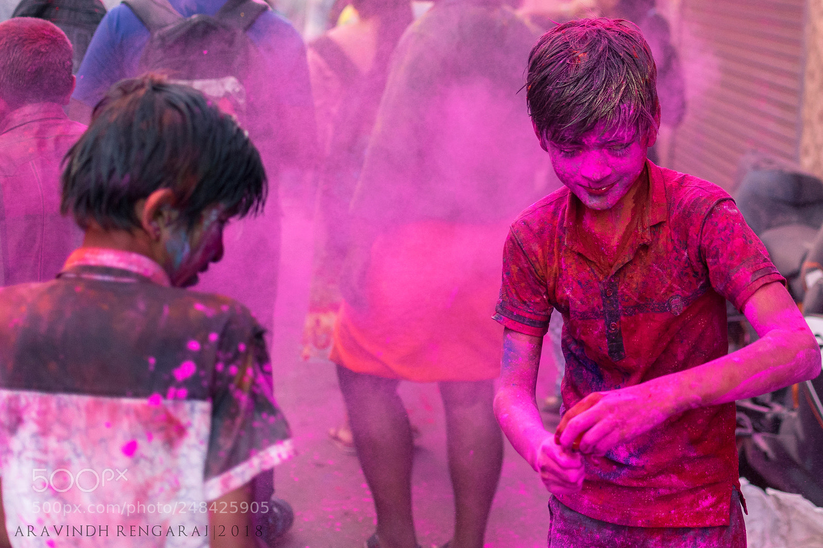 Nikon D5300 sample photo. Rang holi photography