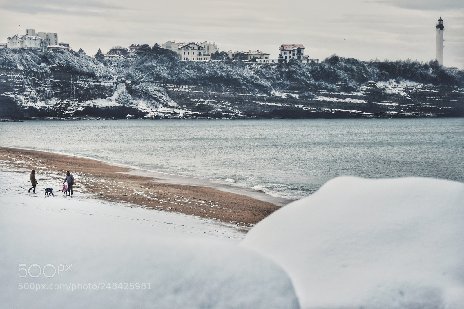 Nikon D5300 sample photo. Basque country snow photography