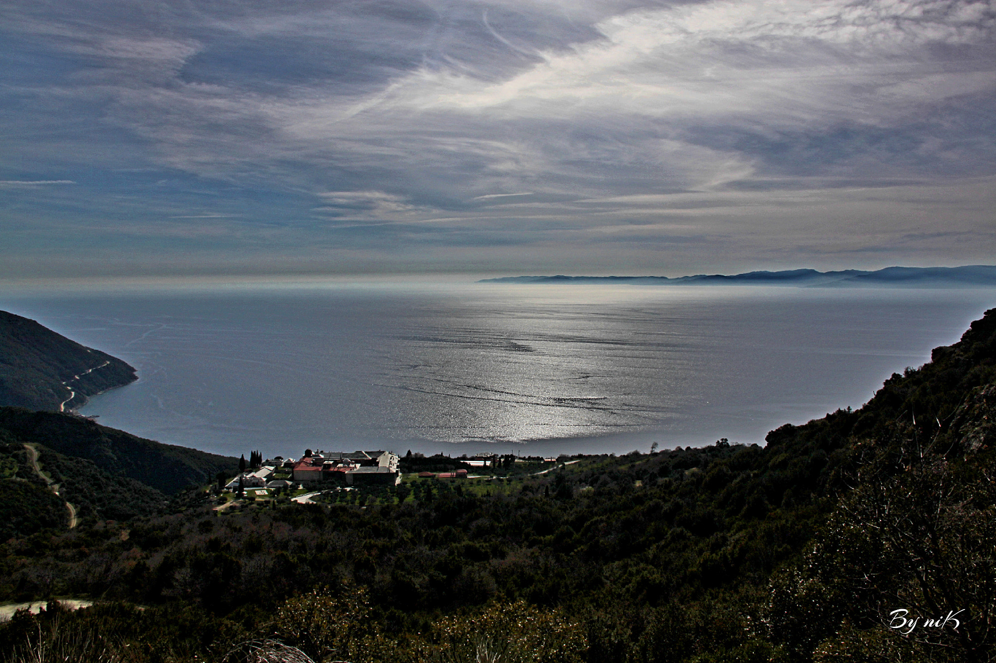 Canon EF-S 18-200mm F3.5-5.6 IS sample photo. Ι.Μ.Ξηροποταμου.....Αγιον Ορος photography