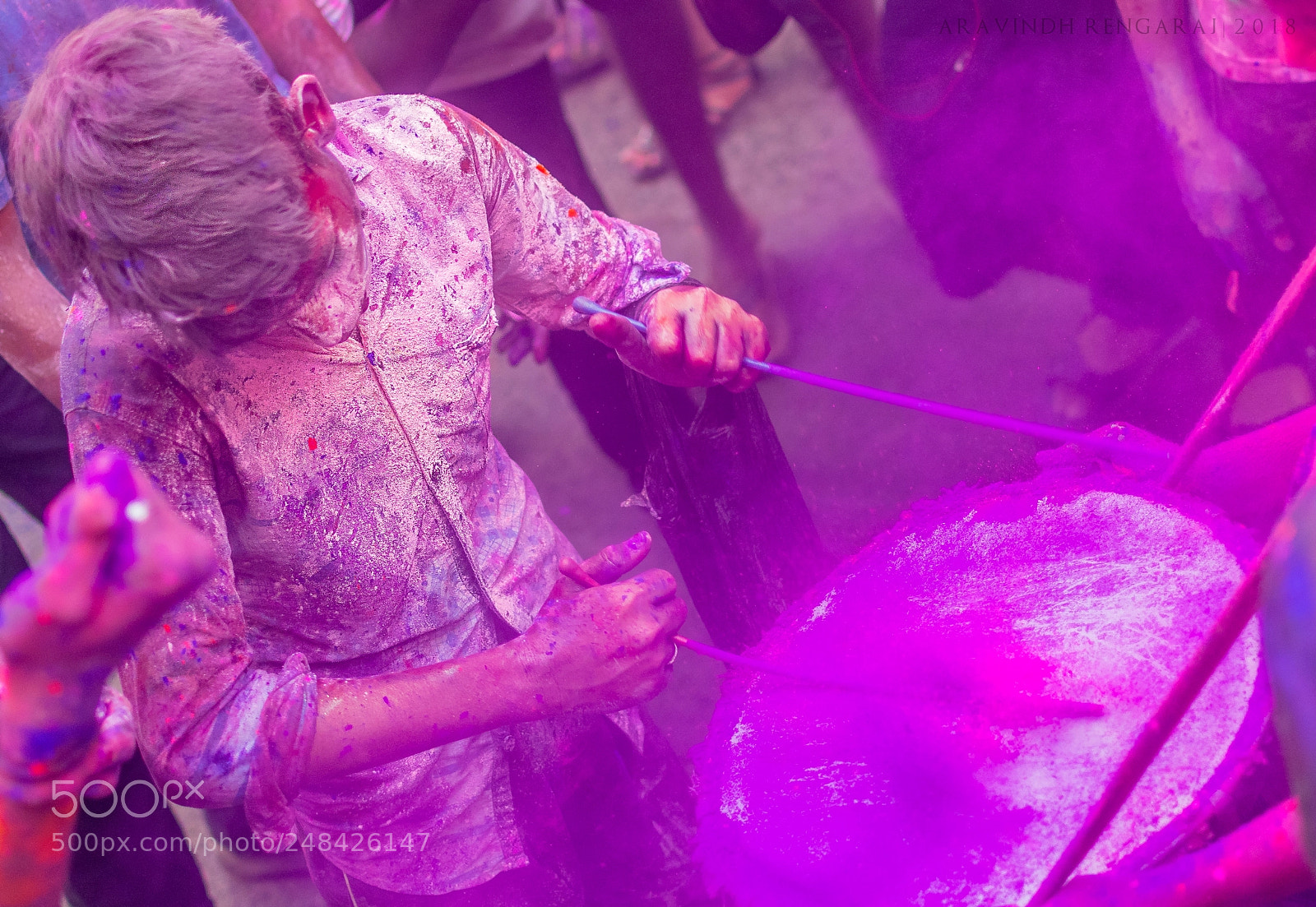 Nikon D5300 sample photo. Holi beats photography