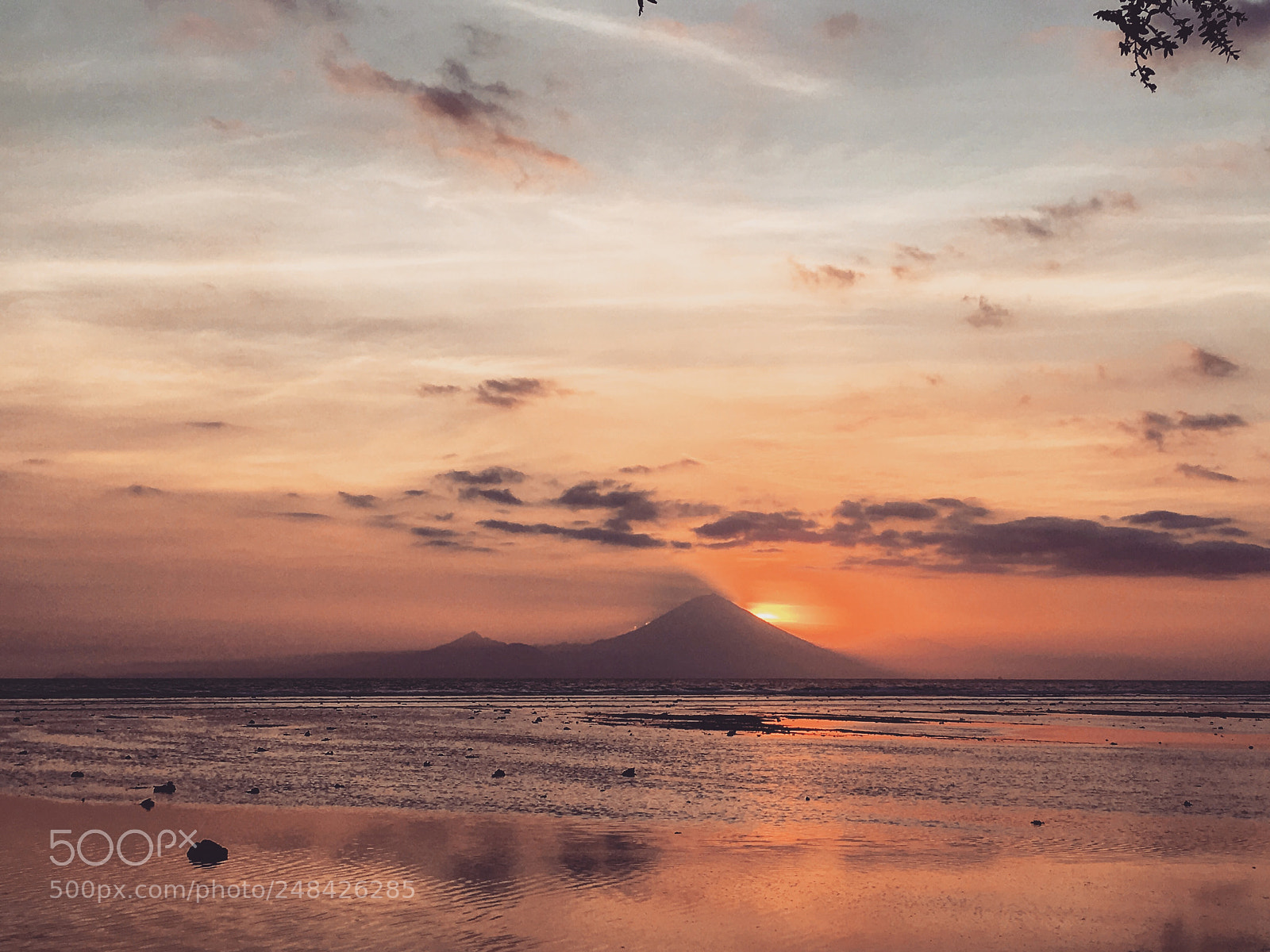 Apple iPhone 6s sample photo. Sunset in bali photography