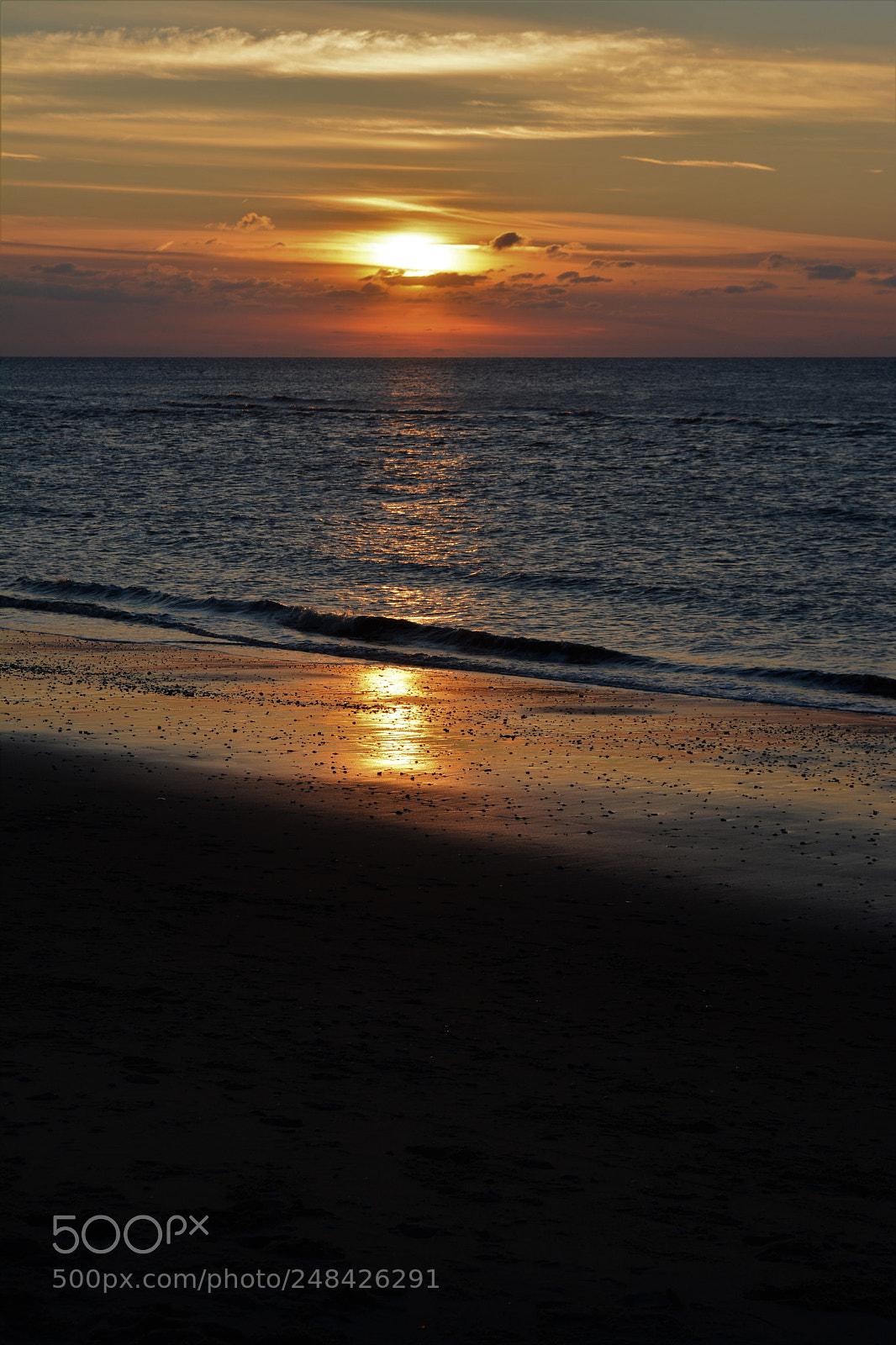 Nikon D5200 sample photo. Beach sunset photography
