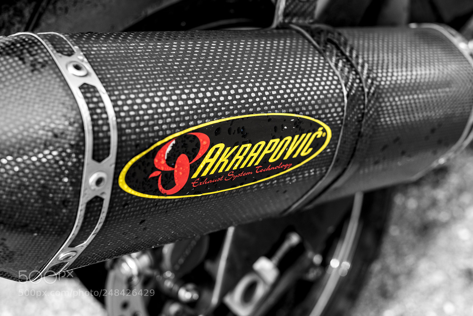 Nikon D810 sample photo. Akrapovic photography
