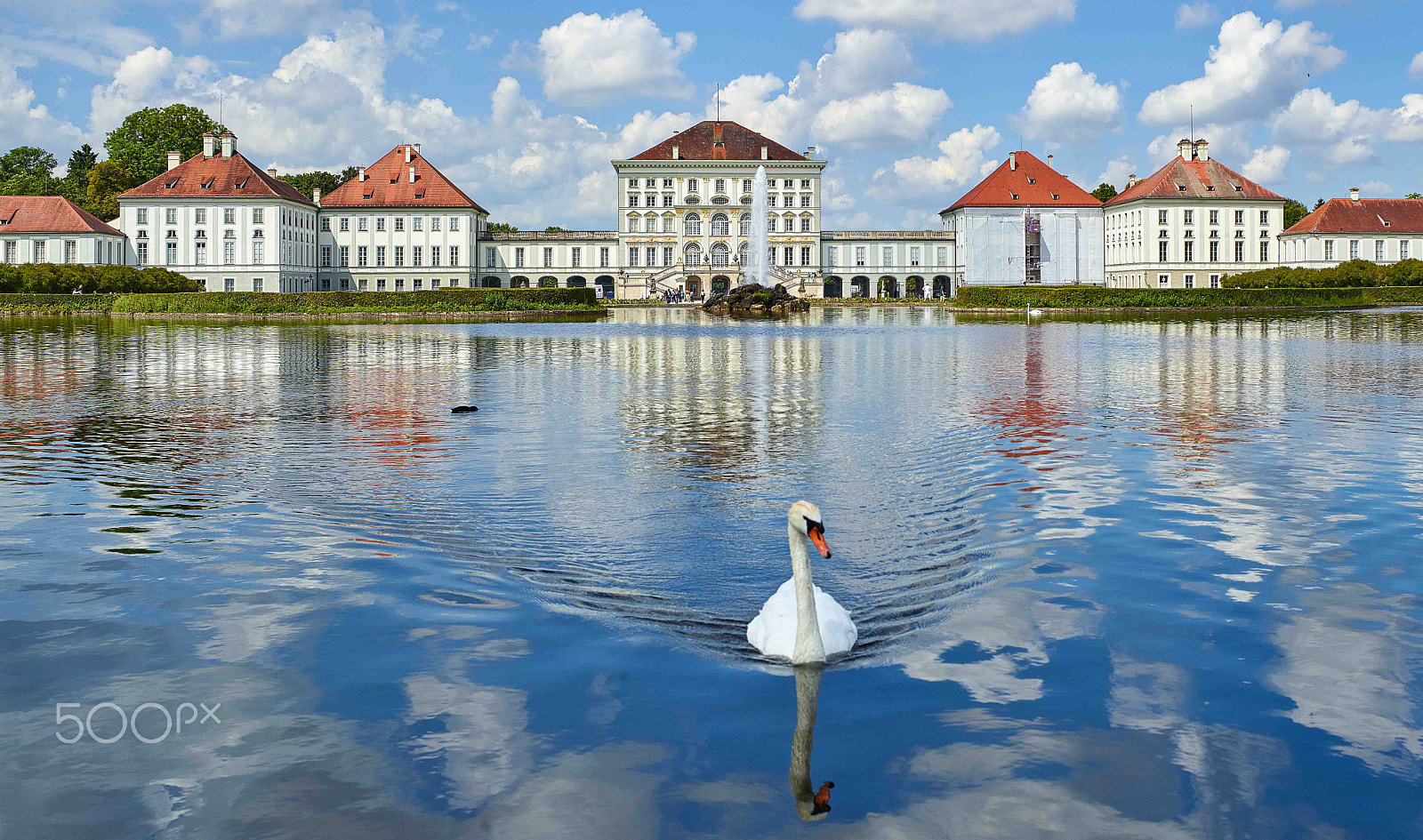 Phase One IQ160 sample photo. Nymphenburg palace munich photography
