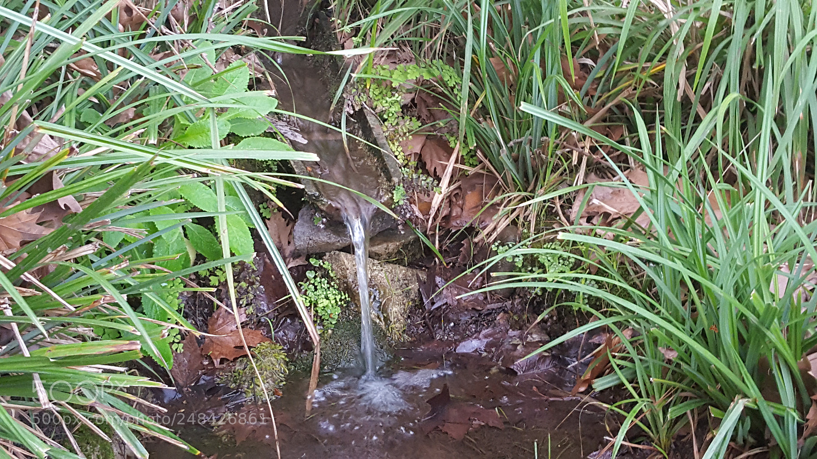 Samsung GALAXY S6 edge sample photo. Mini waterfall photography