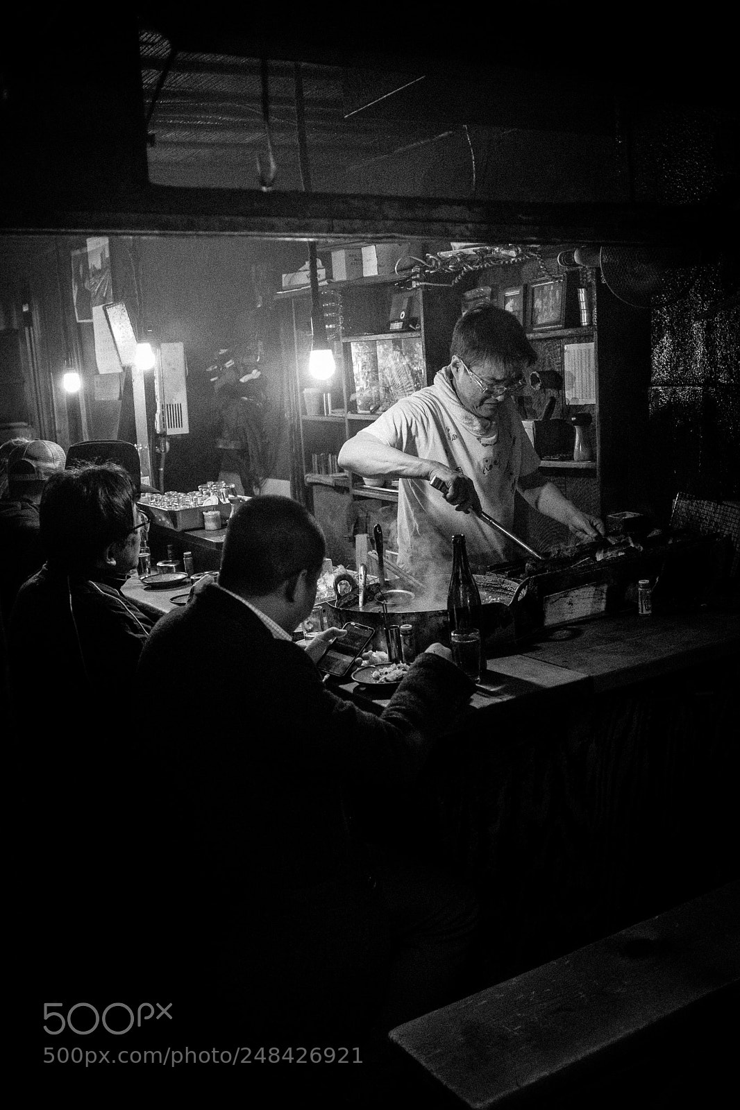 Fujifilm X100F sample photo. Night time in the photography