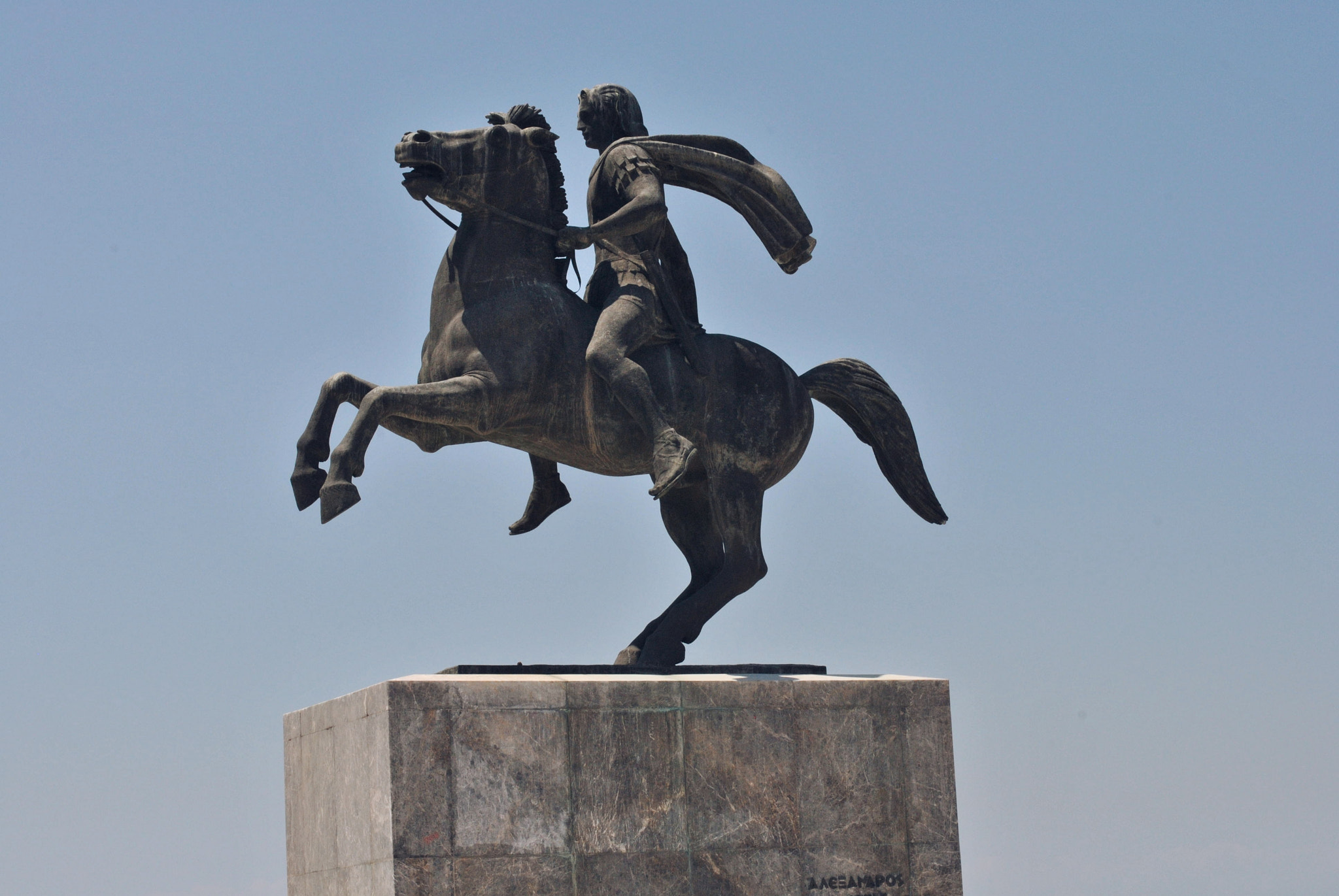 Nikon AF-S Nikkor 50mm F1.4G sample photo. Alexander the great, thessaloniki. photography