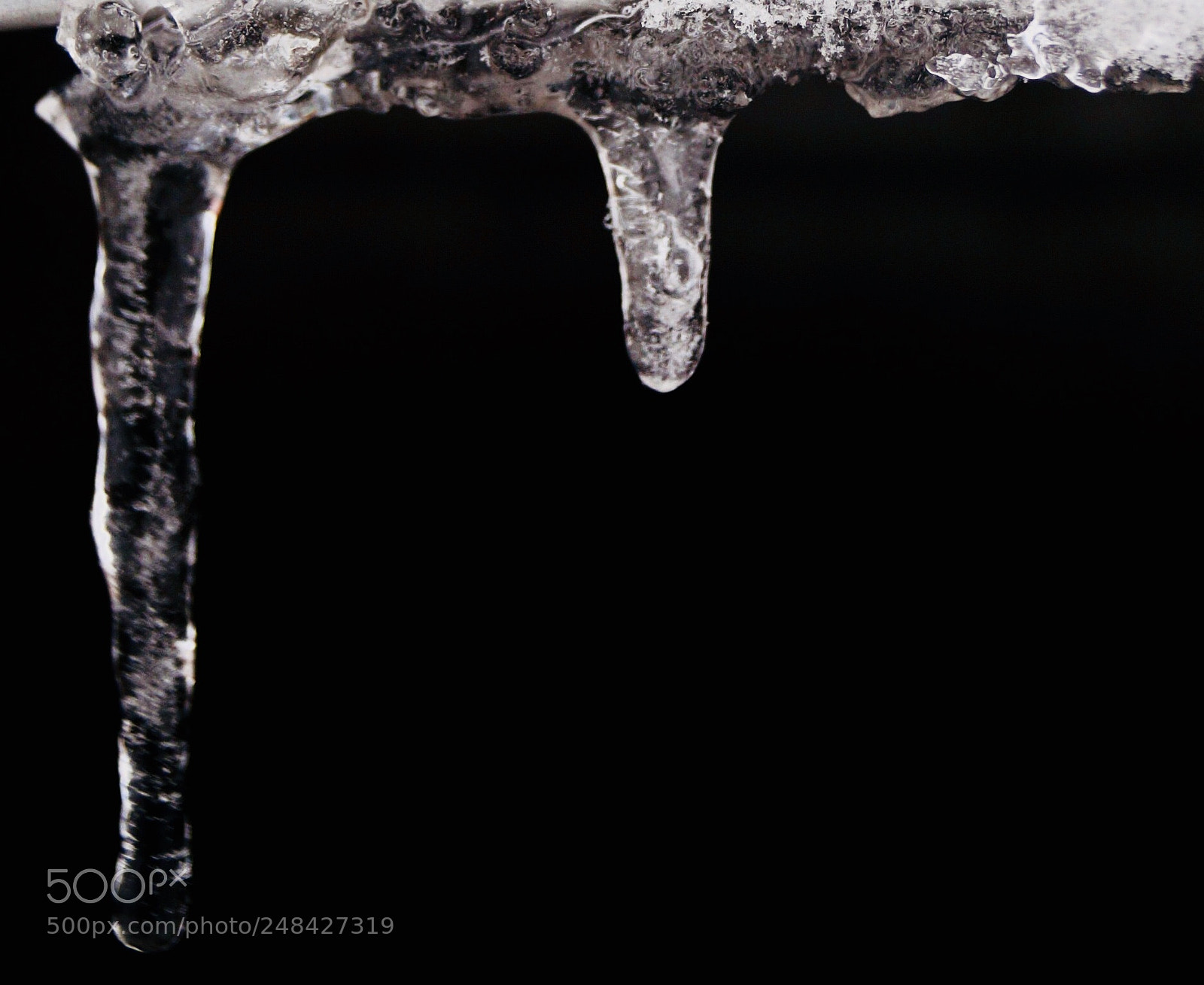 Sony SLT-A58 sample photo. Ice photography