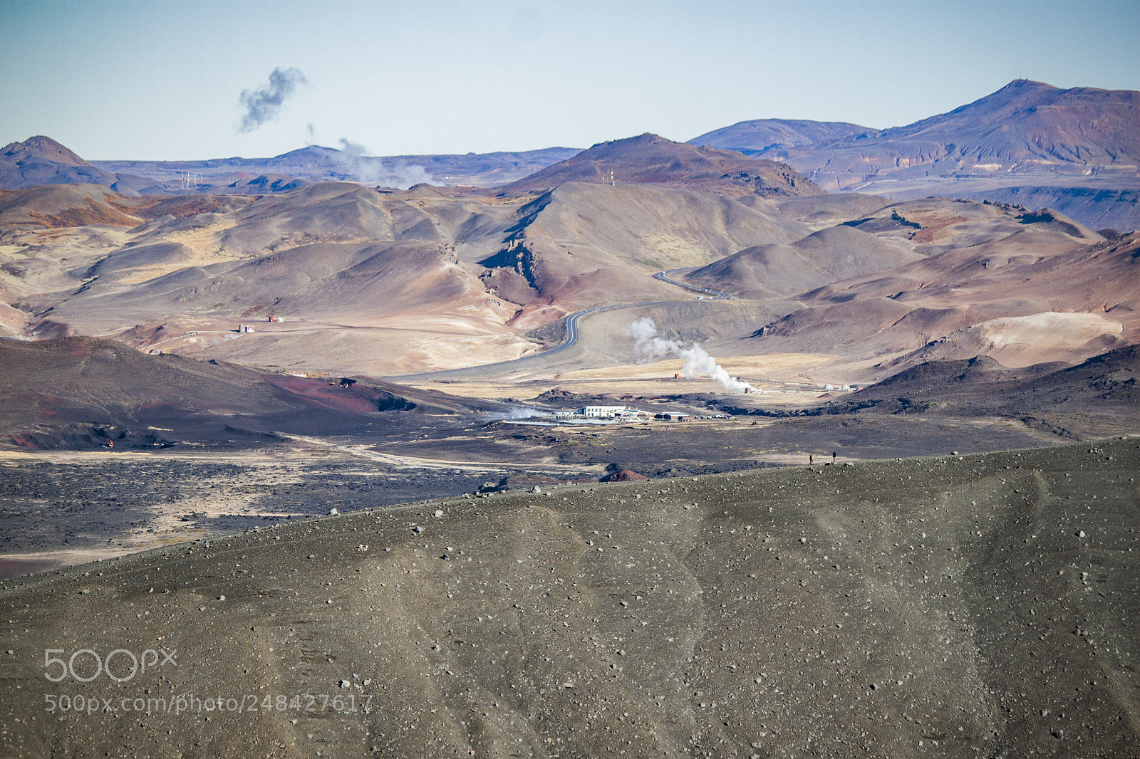 Canon EOS 500D (EOS Rebel T1i / EOS Kiss X3) sample photo. Looking north from hverfjall photography