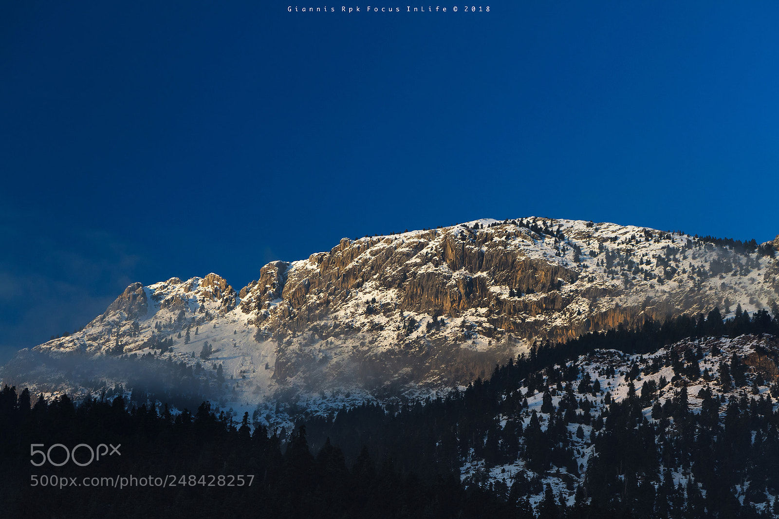 Canon EOS 7D sample photo. Mt. koziakas, before sundown photography