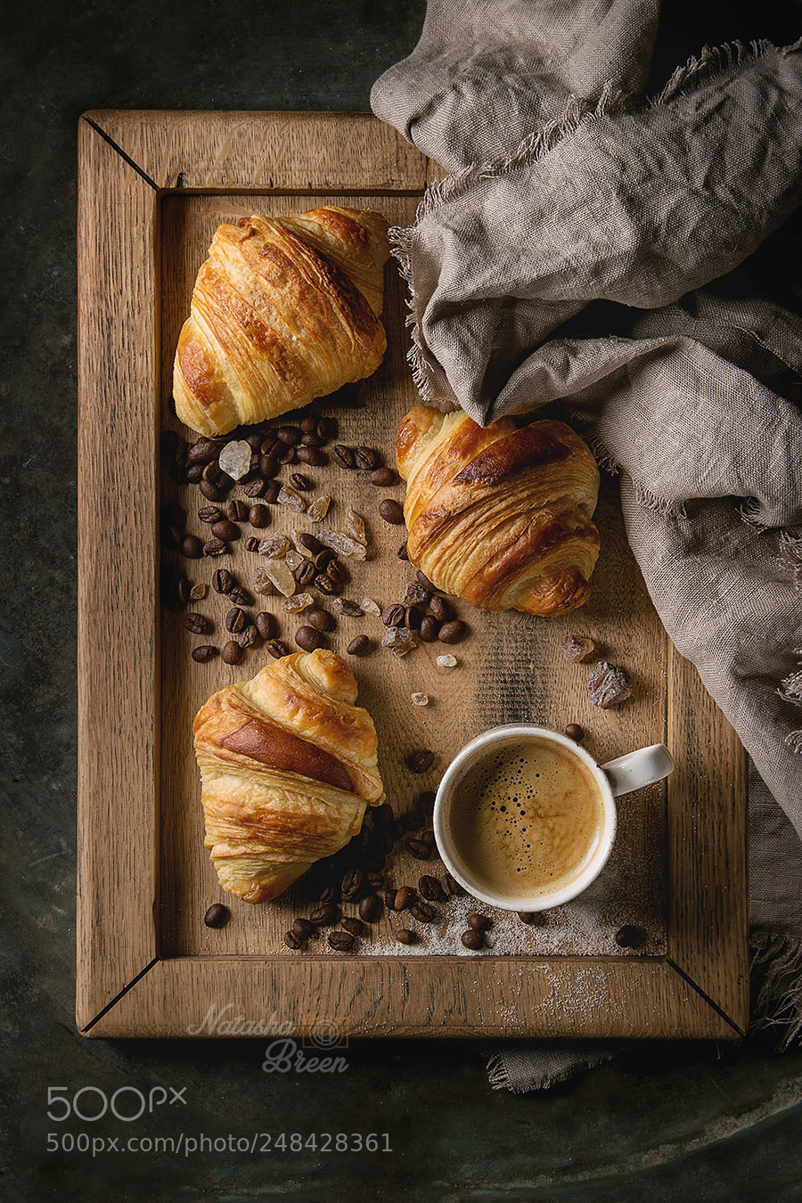 Canon EOS 700D (EOS Rebel T5i / EOS Kiss X7i) sample photo. Fresh baked croissants photography