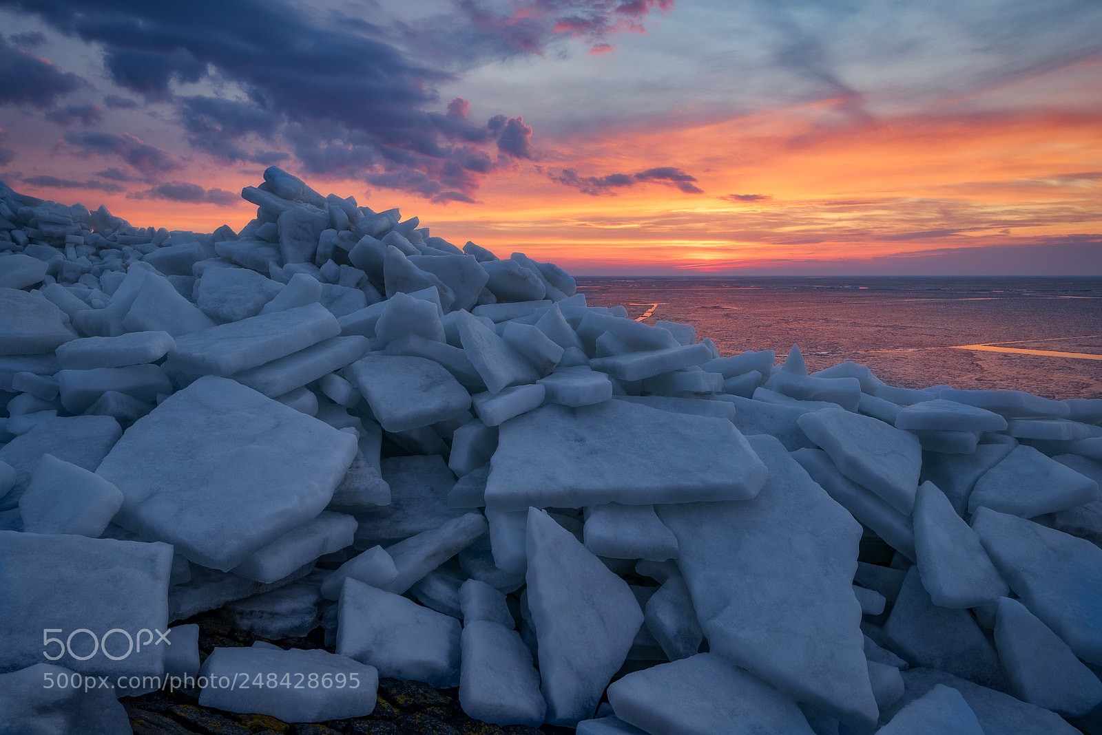 Nikon D810 sample photo. Fire & ice photography