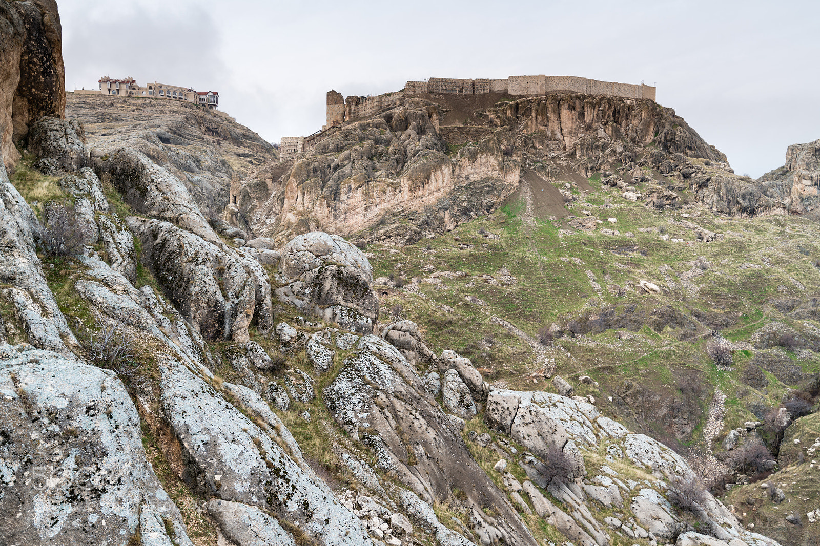 Nikon D850 sample photo. Harput fortress back fac photography