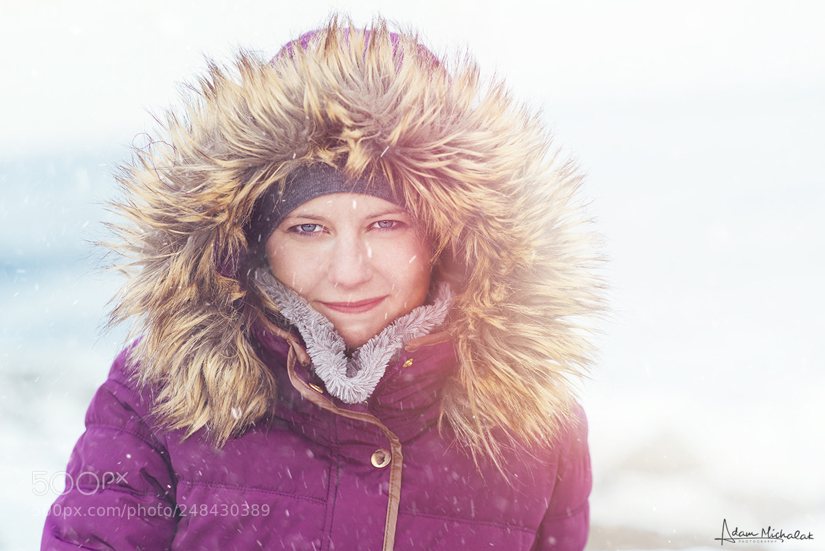 Nikon D600 sample photo. Snowy day photography