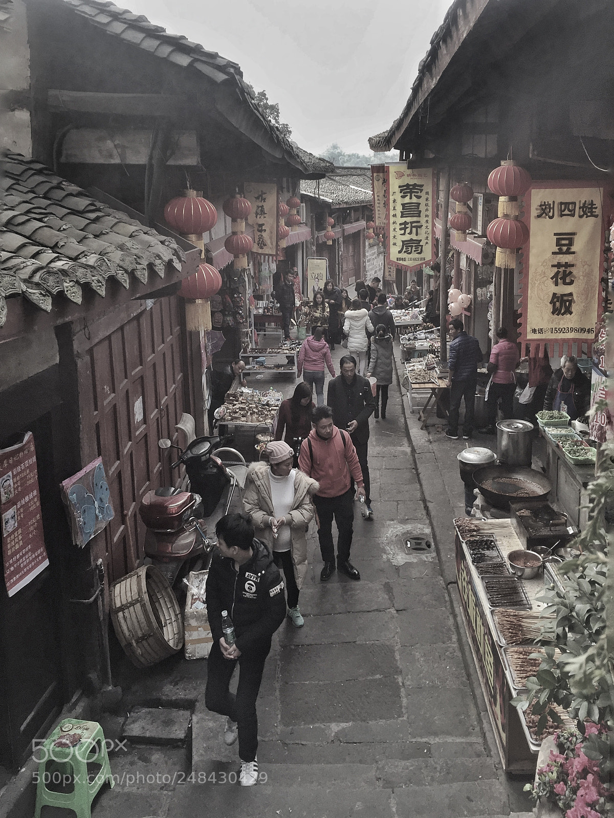 Apple iPhone 6 Plus sample photo. 重庆荣昌路孔镇老街 photography