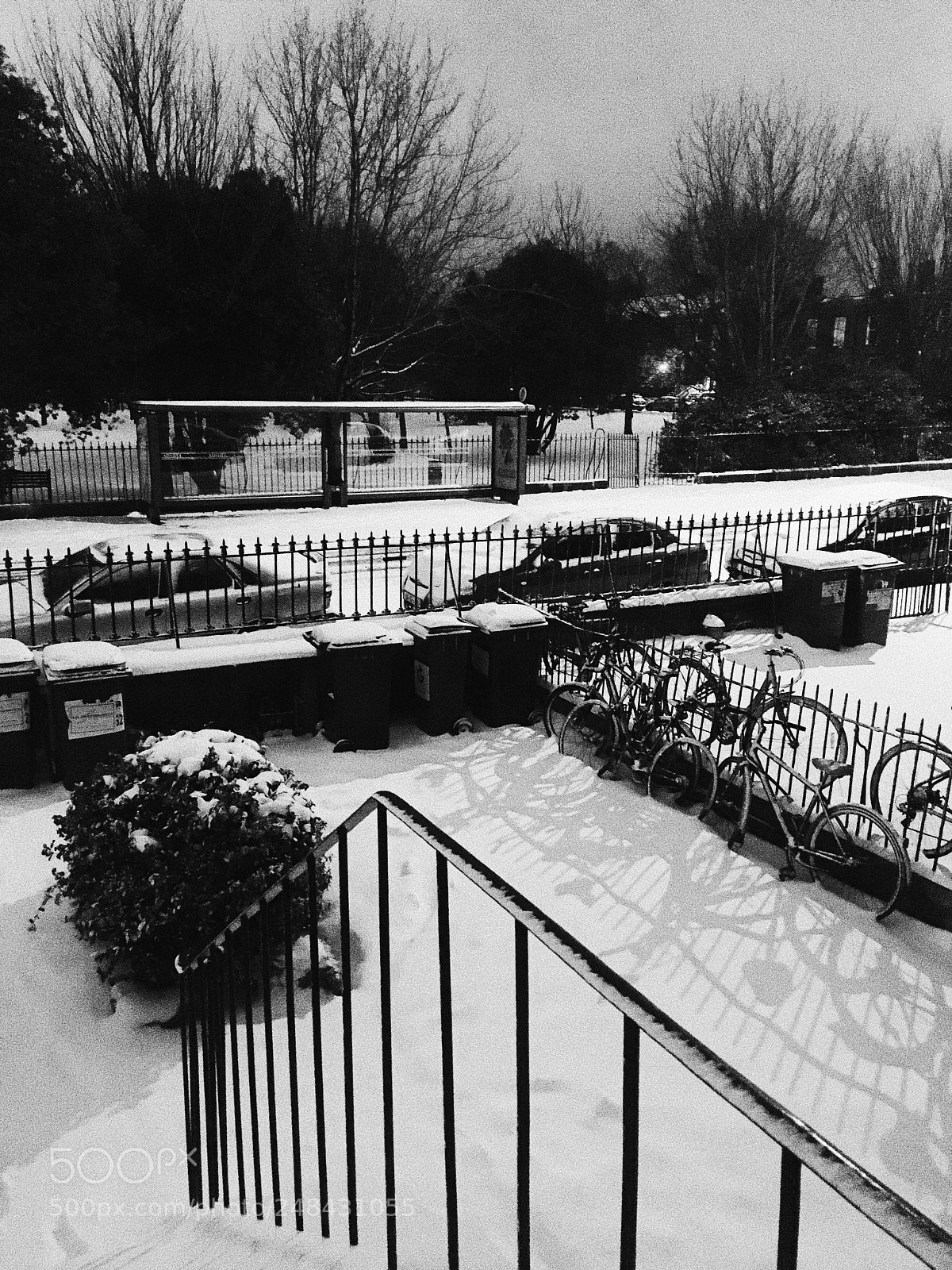 Apple iPhone SE sample photo. Dublin under snow! photography