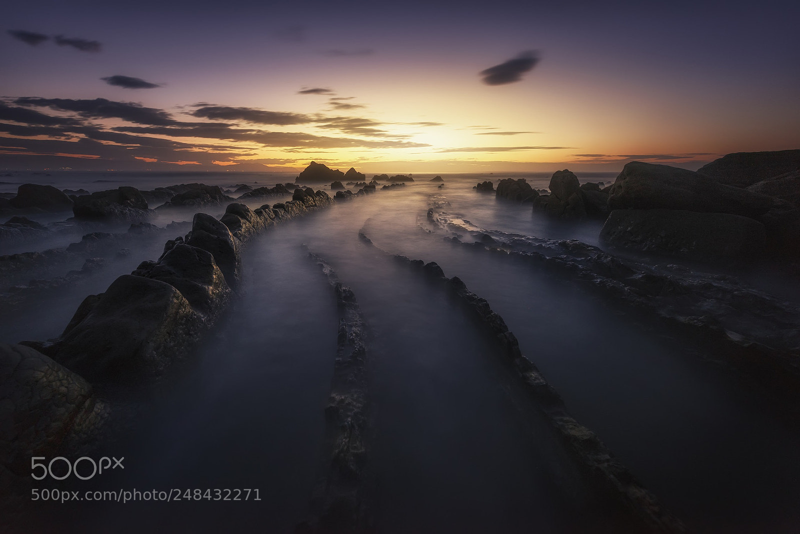 Nikon D810 sample photo. Barrika sunset photography